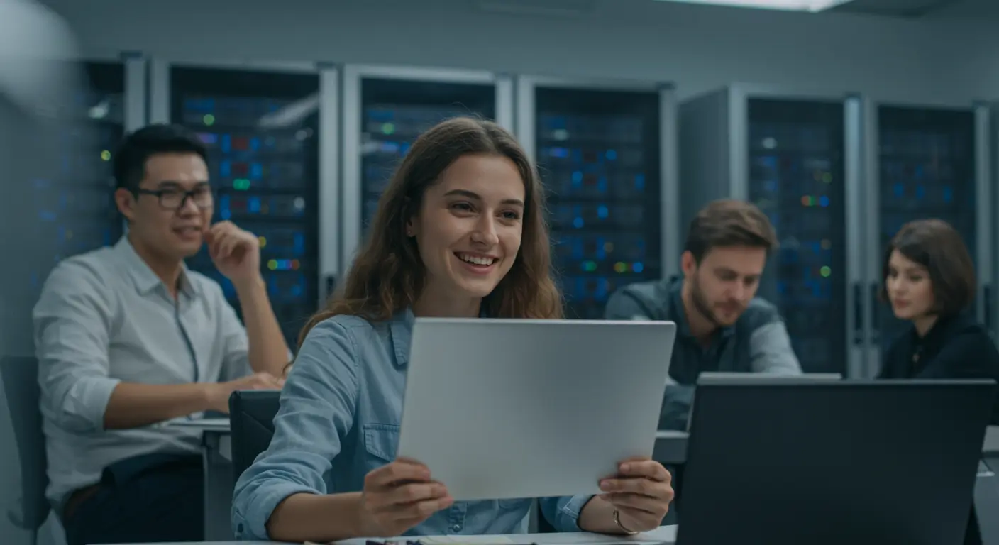 Bezpieczna sieć w biurze. Konfiguracja sieci komputerowej. Instalacja okablowania