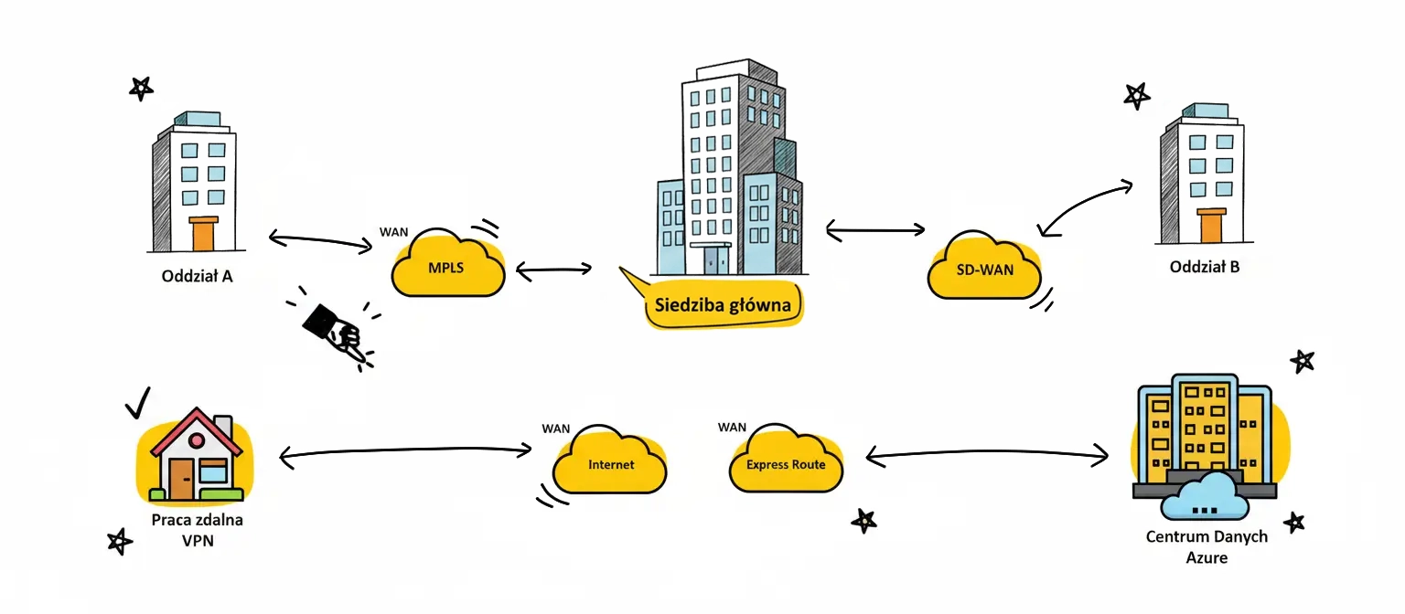 Internet oraz pozostałe sieci WAN​